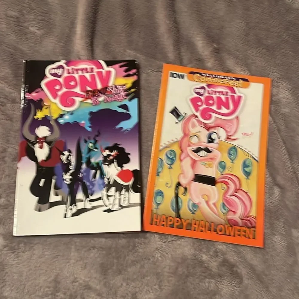 My little pony fiendship is magic graphic novel, comic book bundle